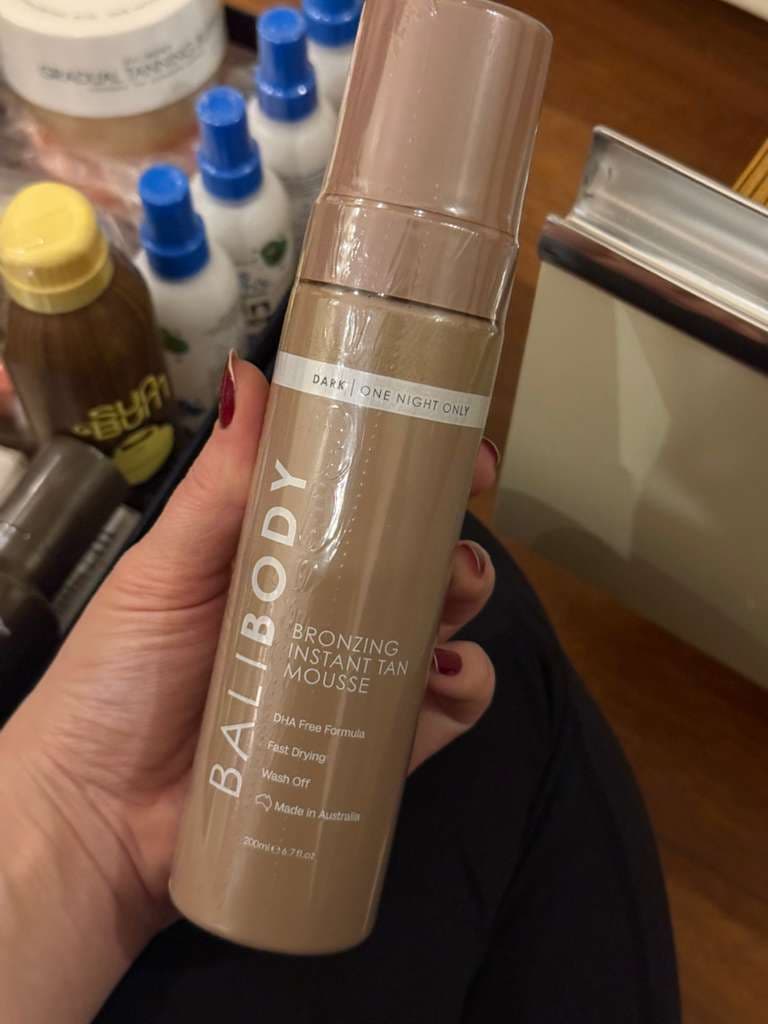 Bali Body Bronzlaştırıcı Anında Tan Köpüğü - Dark Rengi