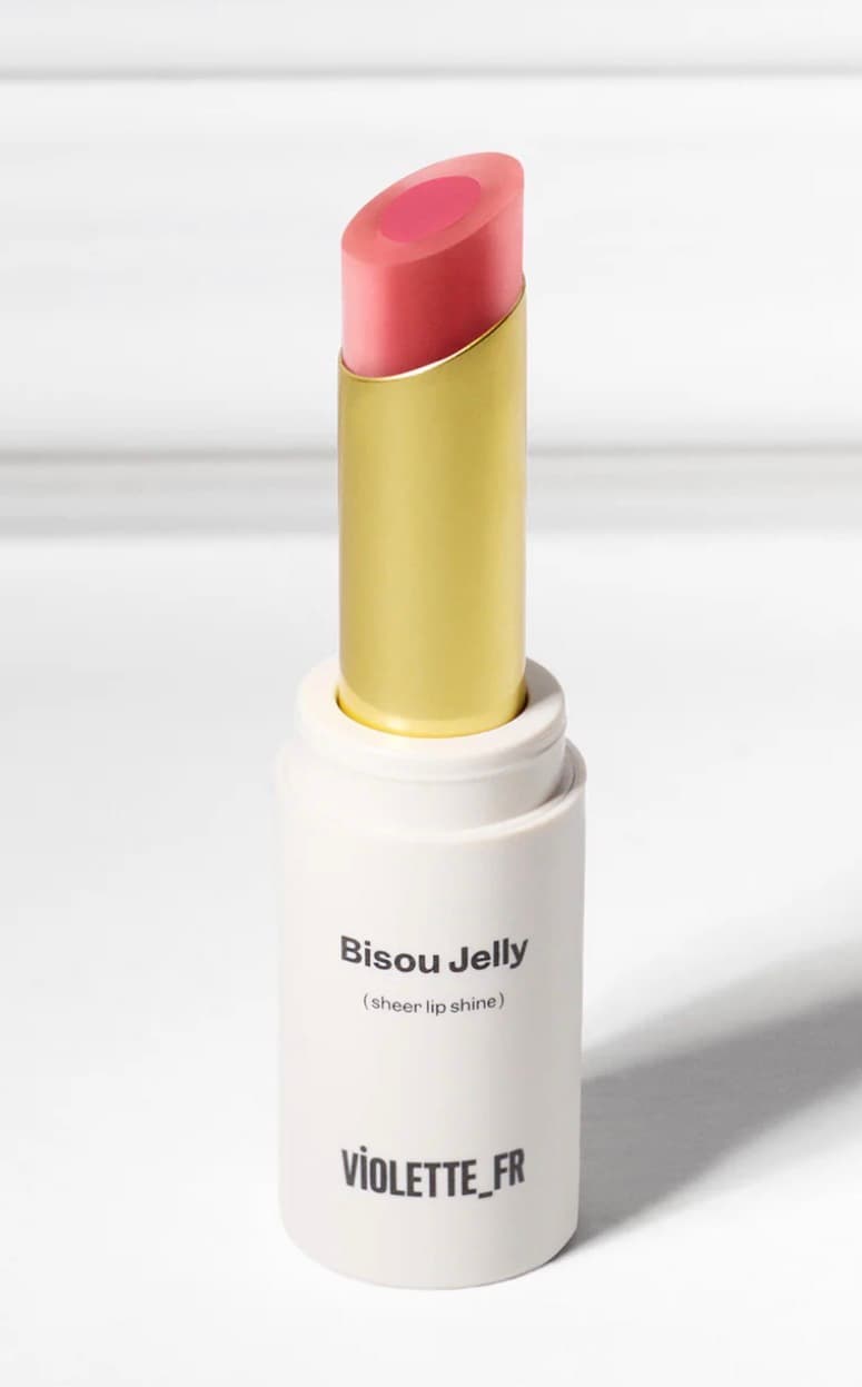 VIOLETTE_FR Bisou Jelly Şeffaf Dudak Parlatıcısı - Bon Bon A La Rose