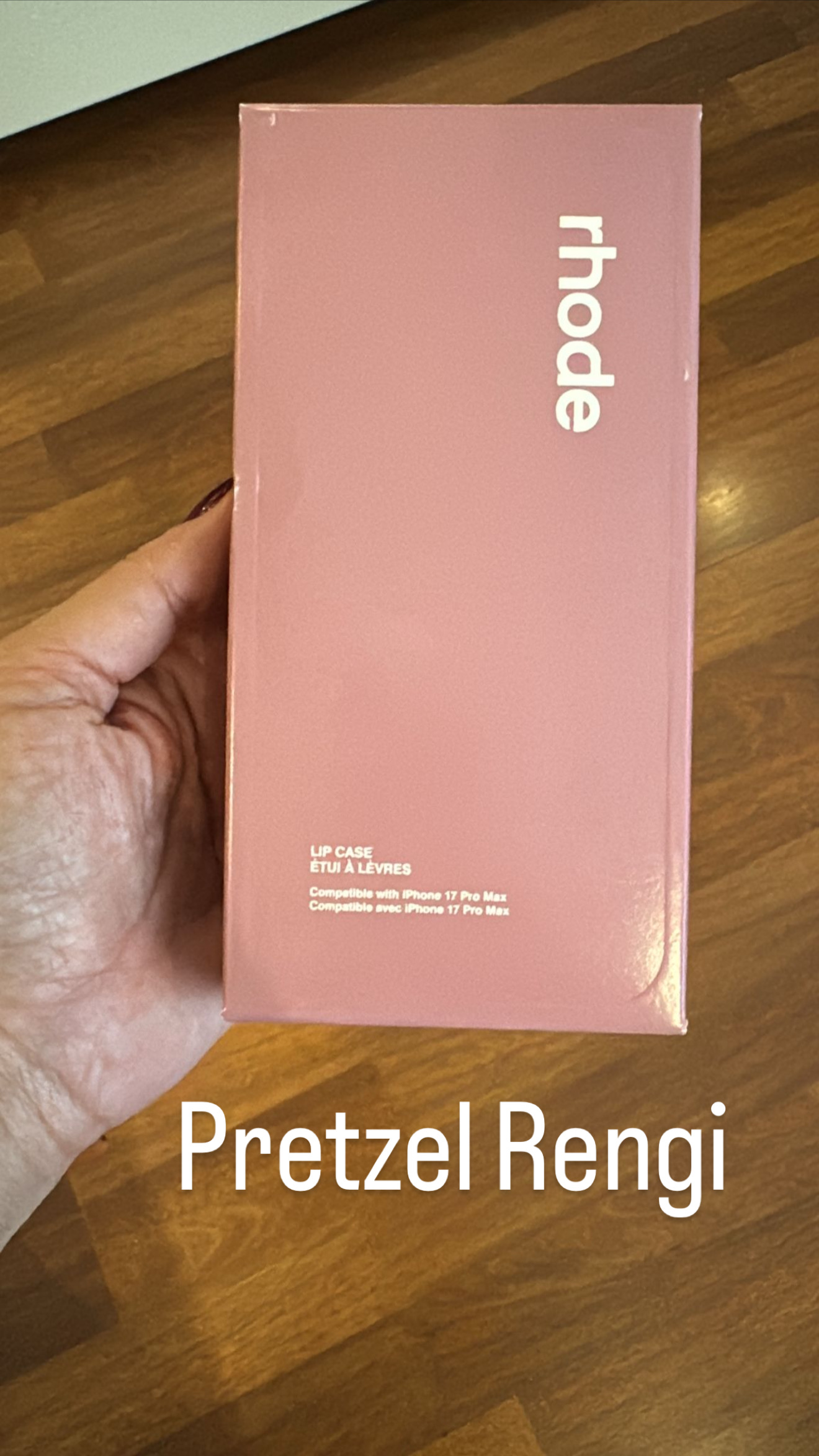 iPhone 17 Pro Max Rhode Telefon Kılıfı - Pretzel Rengi