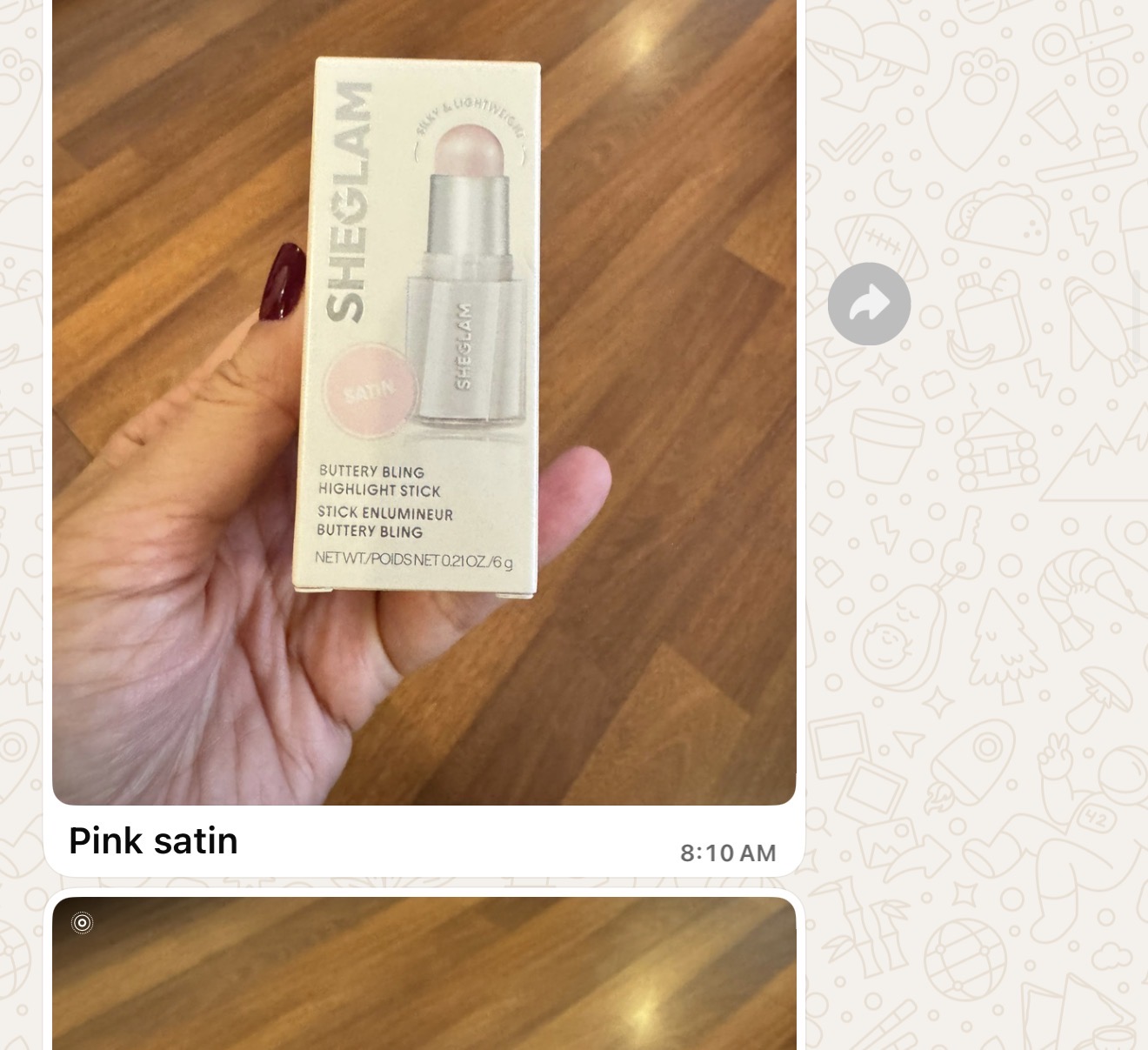 SHEGLAM Buttery Bling Saten Aydınlatıcı Stick - Pink Satin