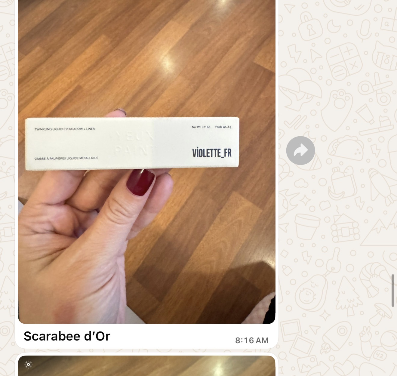 VIOLETTE_FR Yeux Paint Işıltılı Likit Göz Farı - Scarabee D'Or Rengi
