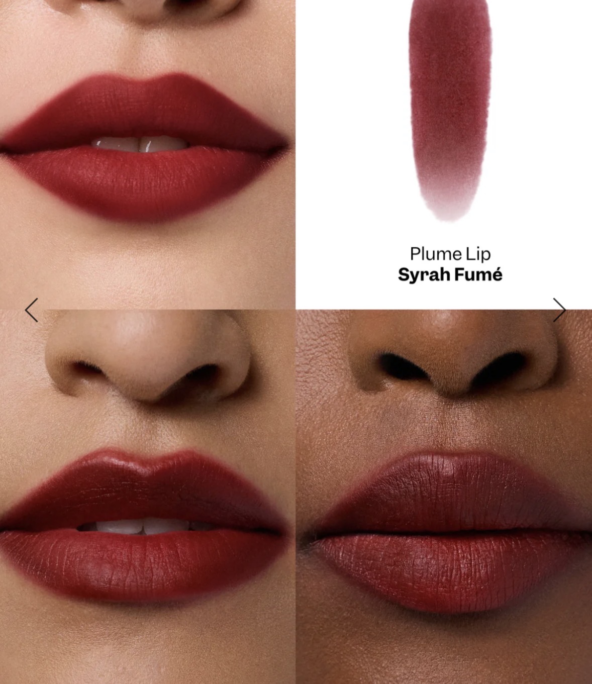 Violette_FR Plume Lip Mat Ruj - Syrah Fume Rengi