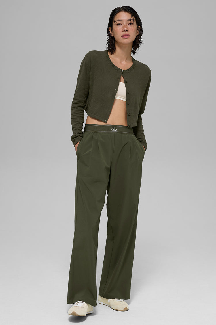Alo Yoga Suit Up Pantolon - Olive M beden
