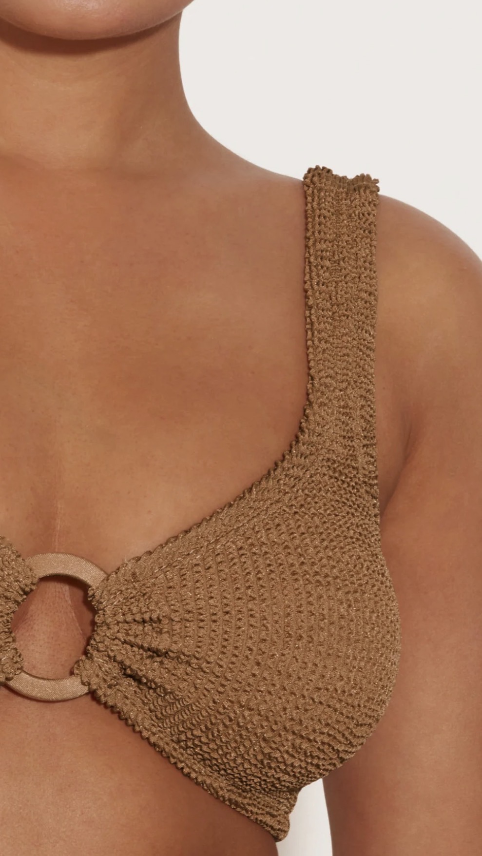 Hunza G Kahverengi Bikini Takım