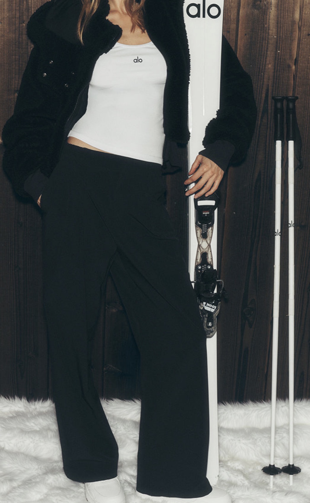 Alo Yoga Siyah Pursuit Pantolon - S beden