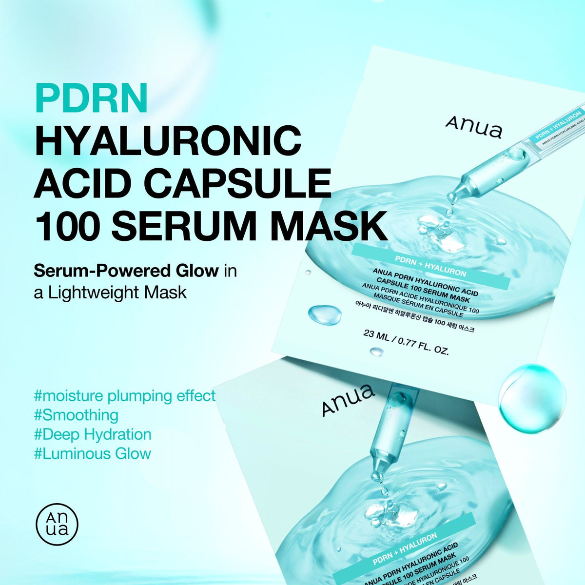 Anua PDRN Hyaluron Kapsül Maske 10 adet