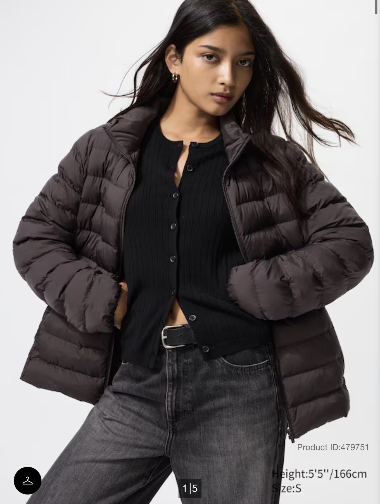 Uniqlo Kadın Pufftech Parka - L Beden