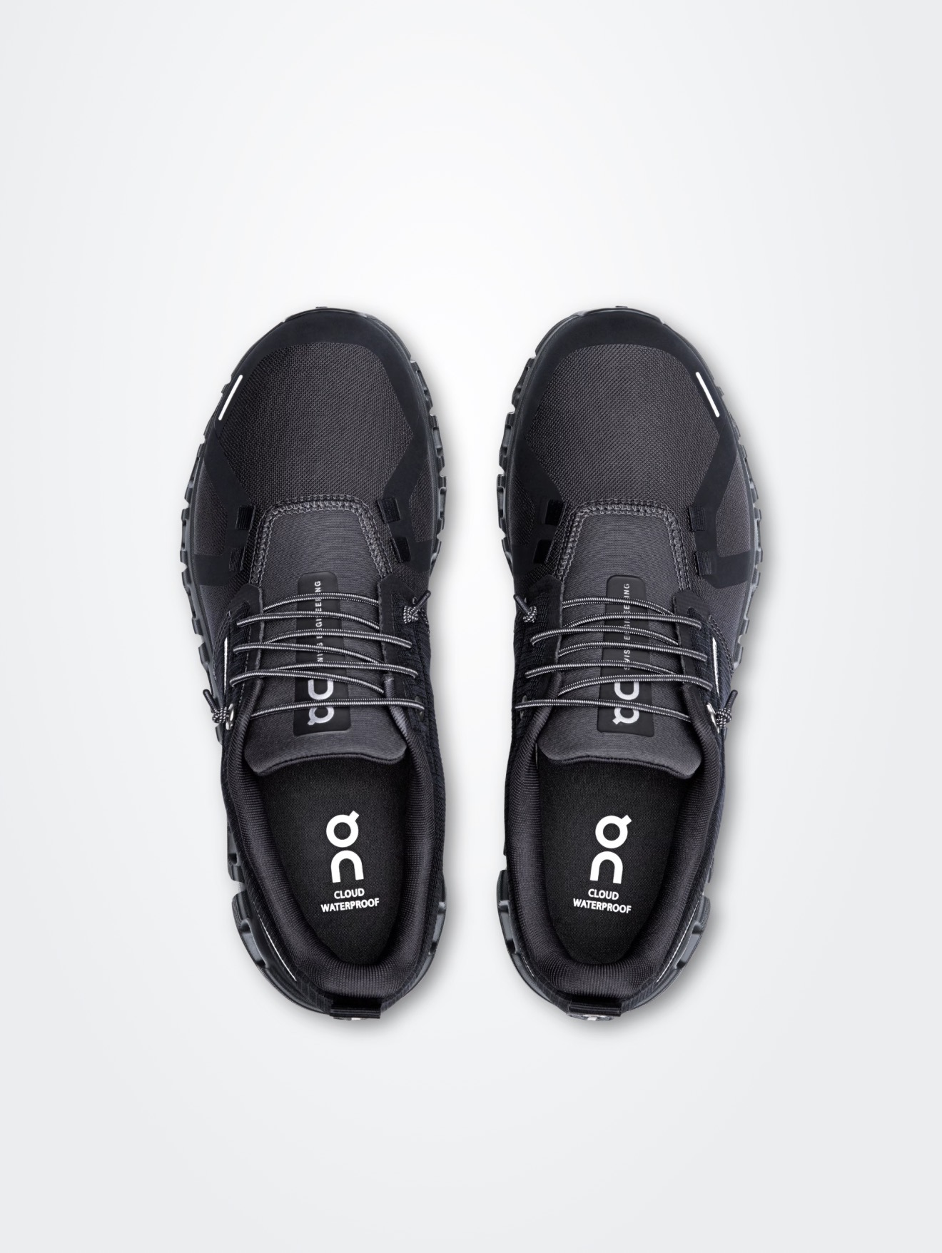 On Cloud 6 WP Su Geçirmez Kadin Koşu Ayakkabısı - US 10 - EU 42 -Siyah