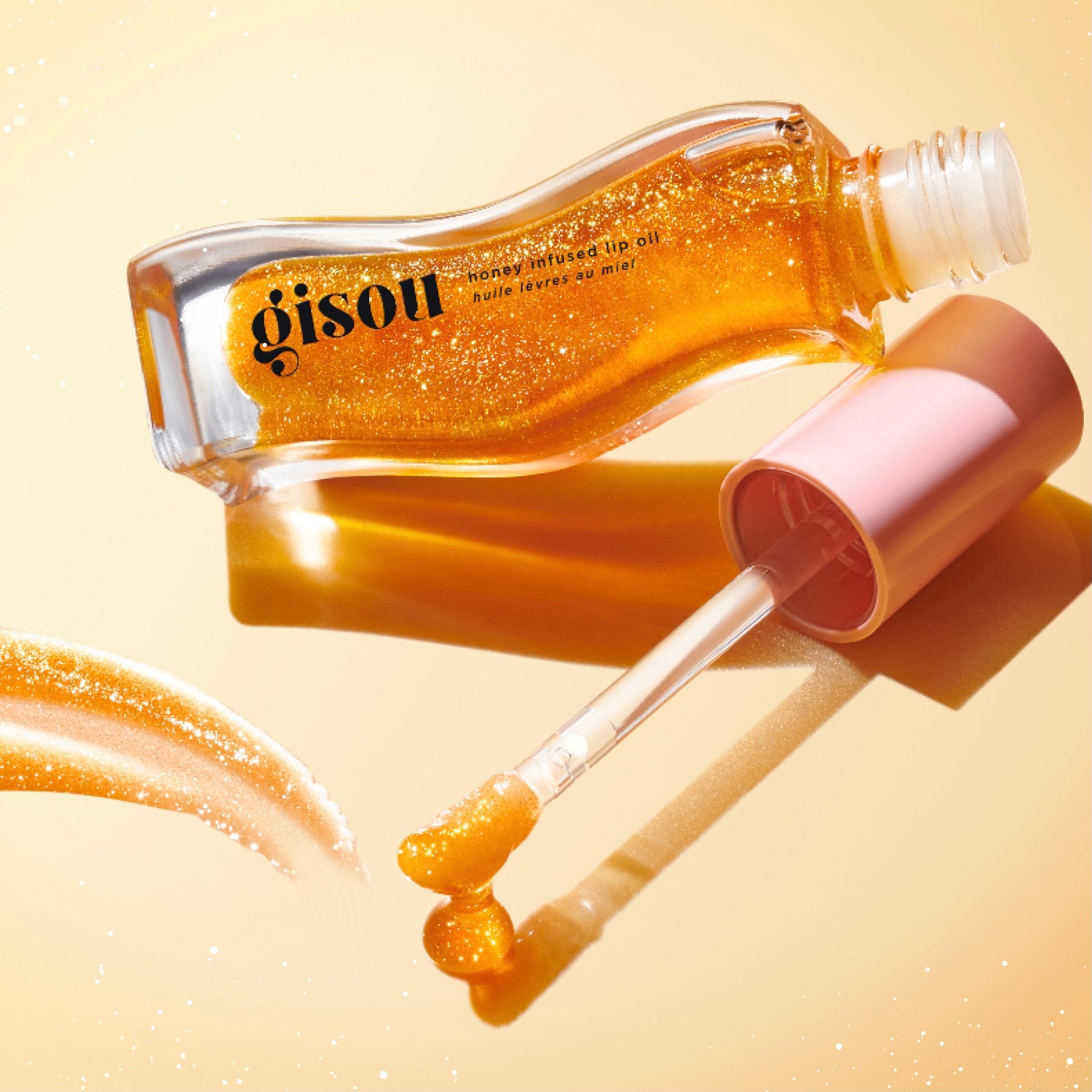Gisou Lip Oil - Golden Shimmer Glow