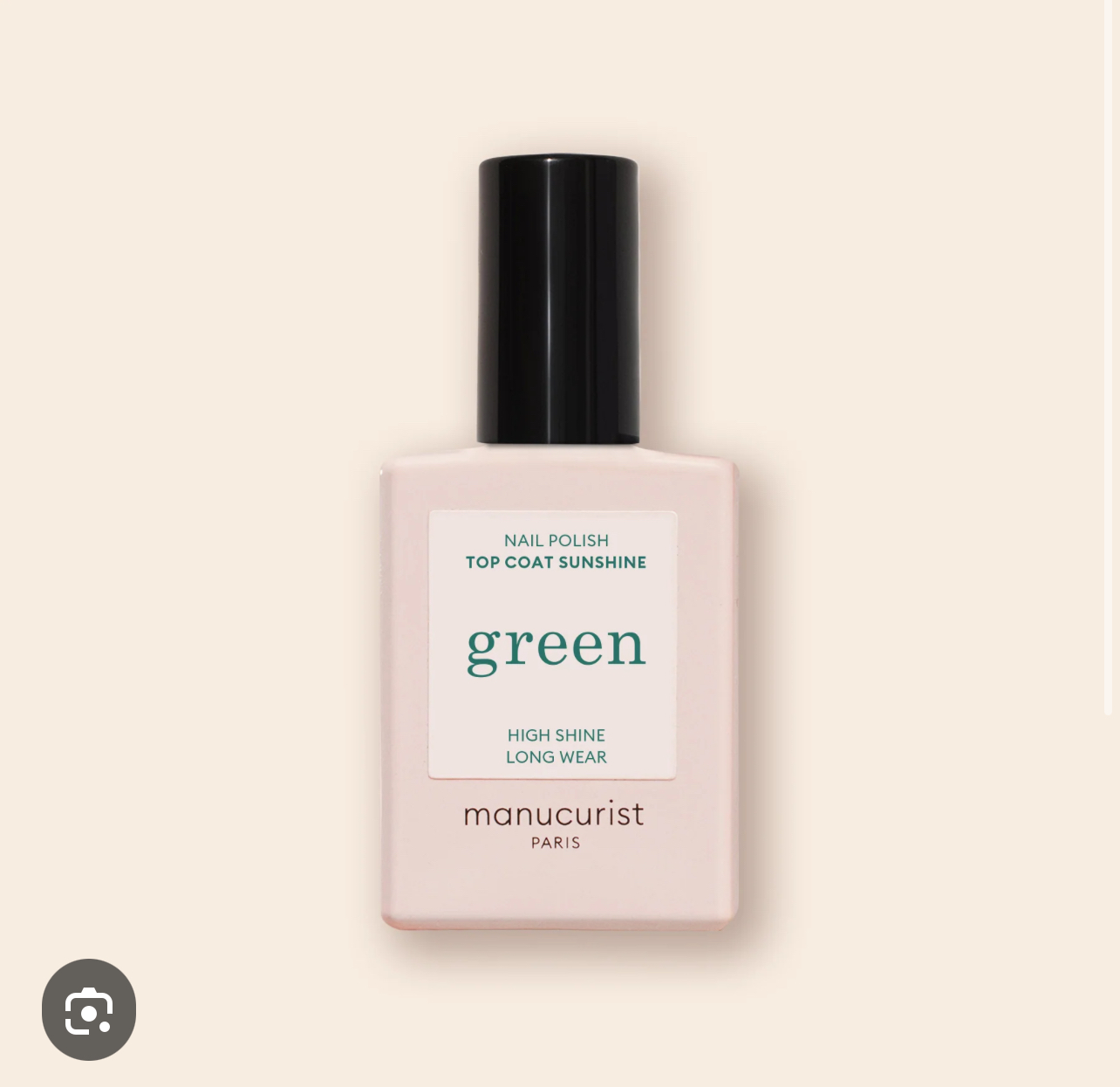 Manucurist Sunshine Top Coat Oje