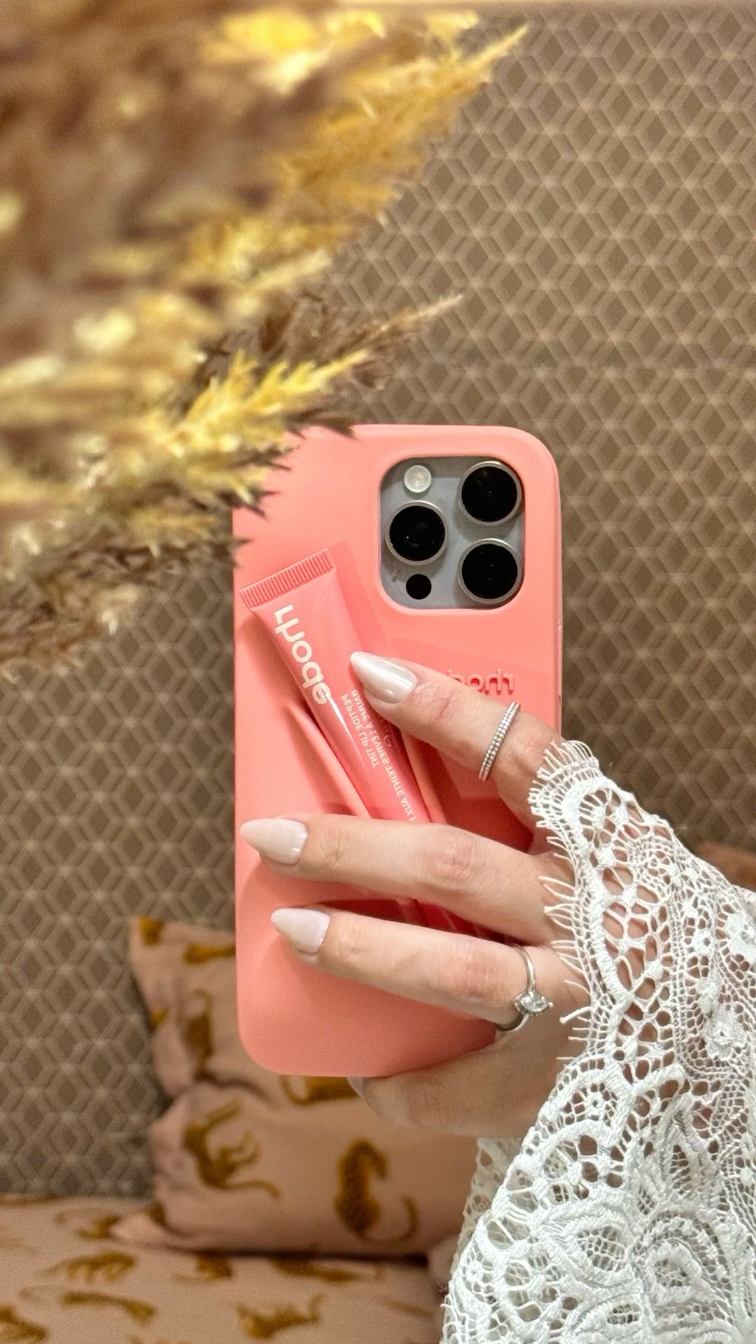 iPhone 15 Pro Rhode Telefon Kılıfı - Peach Pit