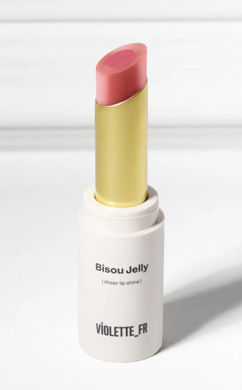VIOLETTE_FR Bisou Jelly Şeffaf Dudak Parlatıcısı - Bon Bon A La Rose